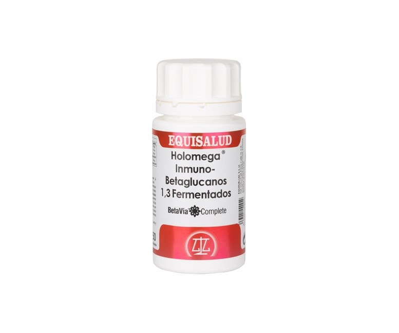 Holomega inmuno betaglucanos 1,3 fermentados 50 cápsulas de 660mg Equisalud