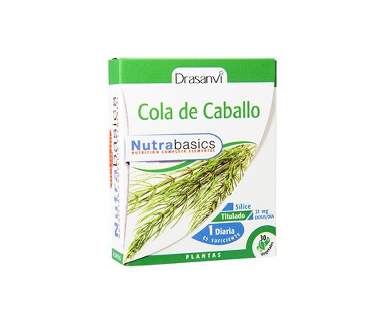 Nutrabasics Cola De Caballo 30 cápsulas de 486mg Drasanvi