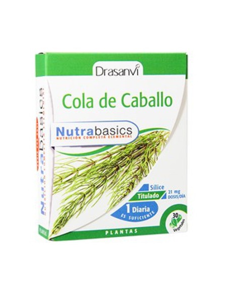 Nutrabasics Cola De Caballo 30 cápsulas de 486mg Drasanvi