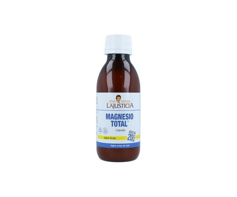 Magnesio Total Líquido 200 ml (Limón) Ana Maria Lajusticia