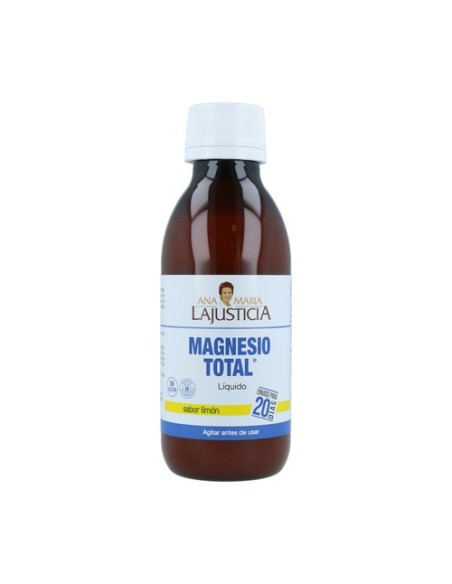 Magnesio Total Líquido 200 ml (Limón) Ana Maria Lajusticia