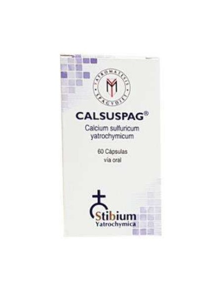 Calsuspag Calcium Sulfuricum 60 cápsulas Heliosar