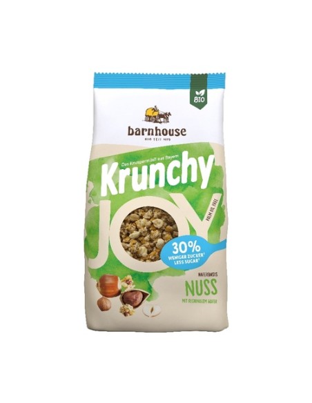Muesli Krunchy Joy Avellanas 375 g Barnhouse