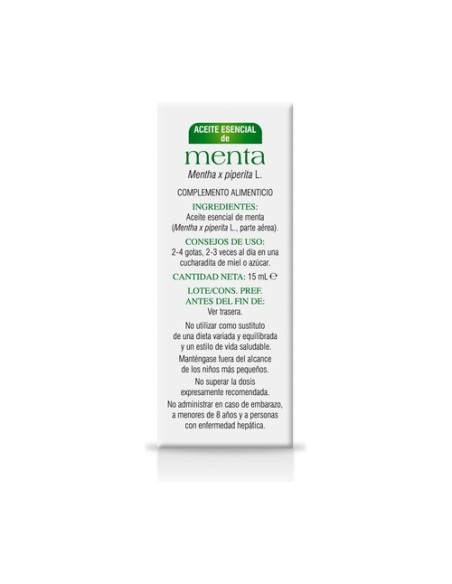 Esencia Menta 15 ml Soria Natural