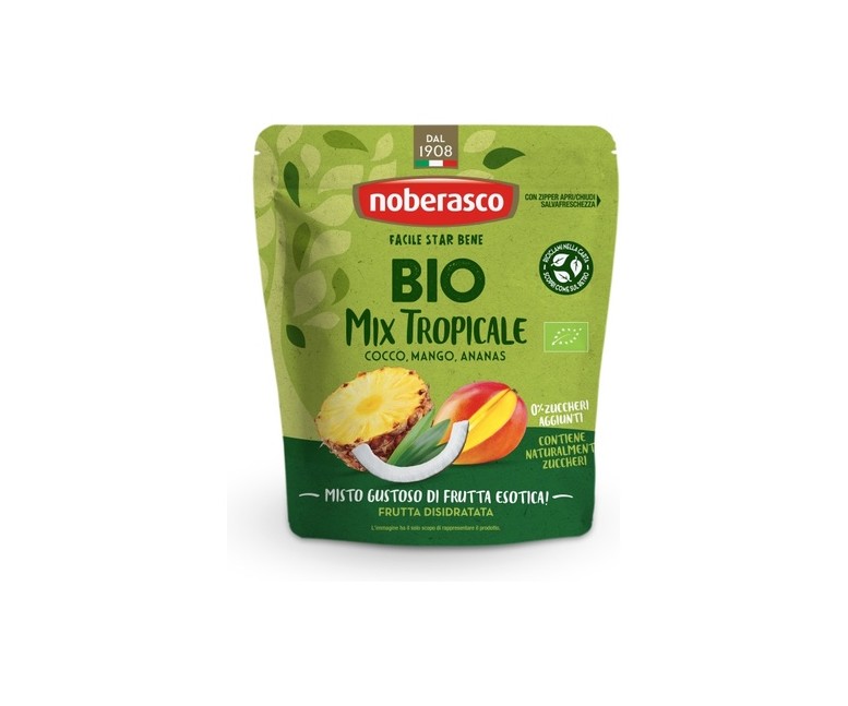 Mix frutas tropicales blandas 80 g Noberasco