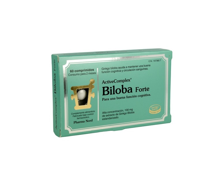 Activecomplex Biloba Forte 60 comprimidos Pharma Nord