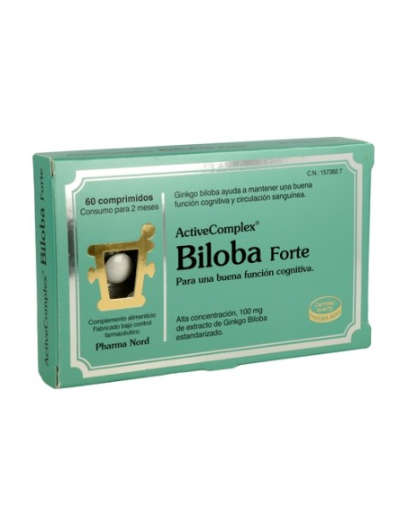 Activecomplex Biloba Forte 60 comprimidos Pharma Nord
