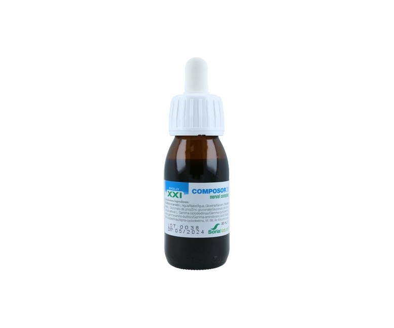 Composor 28 Nerval Complex Fórmula XXI 50 ml Soria Natural