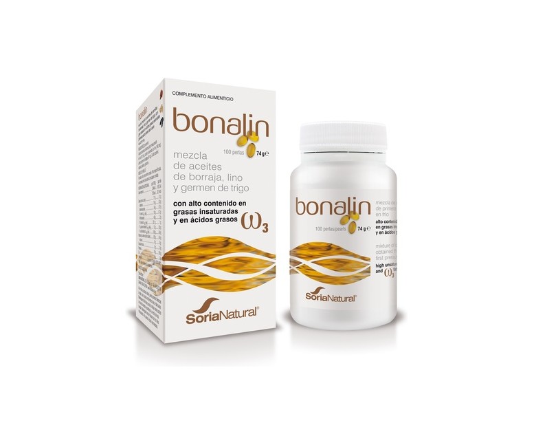Bonalin 100 perlas de 500mg Soria Natural