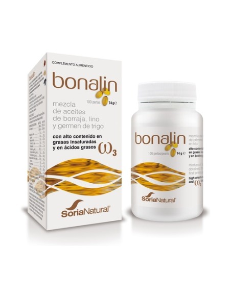 Bonalin 100 perlas de 500mg Soria Natural