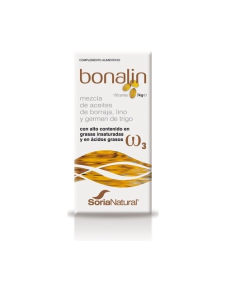 Bonalin 100 perlas de 500mg Soria Natural