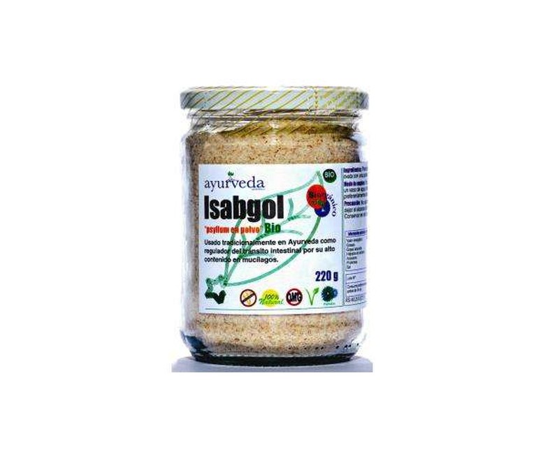 Isabgol Polvo Bio 220 g Ayurveda