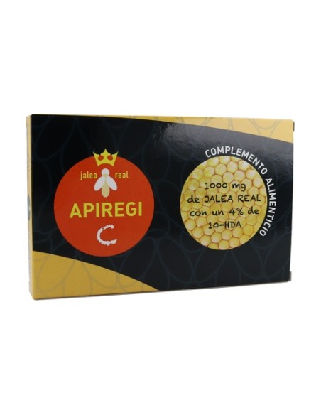 Apiregi C Jalea Real 10 ampollas de 5ml Apiregi