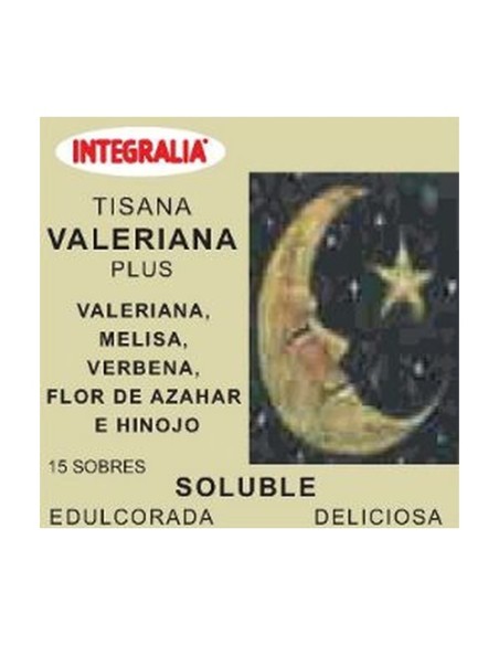 Valeriana Plus Soluble 15 sobres Integralia