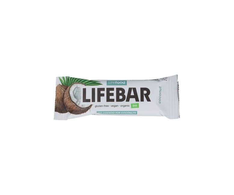Lifebar (Sabor Coco) 1 barrita de 40g (Coco) Lifefood