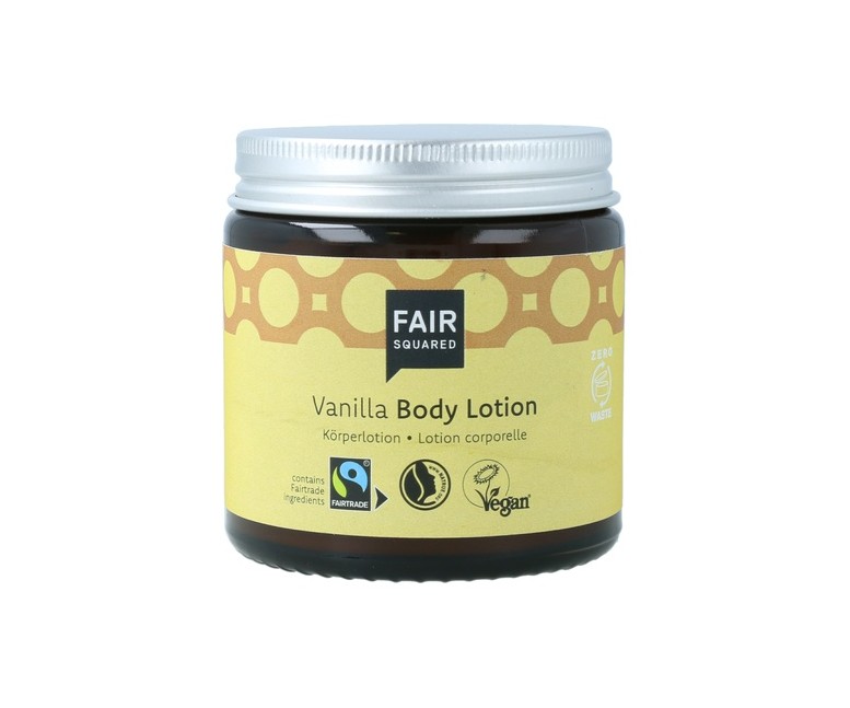 Loción corporal Zero Waste vainilla 100 ml FAIR SQUARED