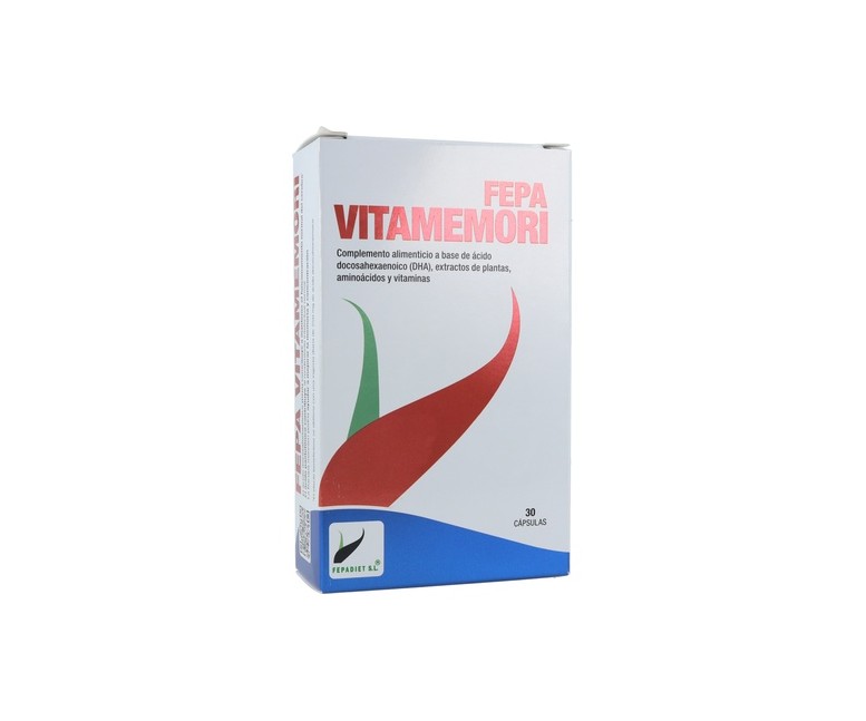 Vitamemori 30 cápsulas de 1.23g Fepa