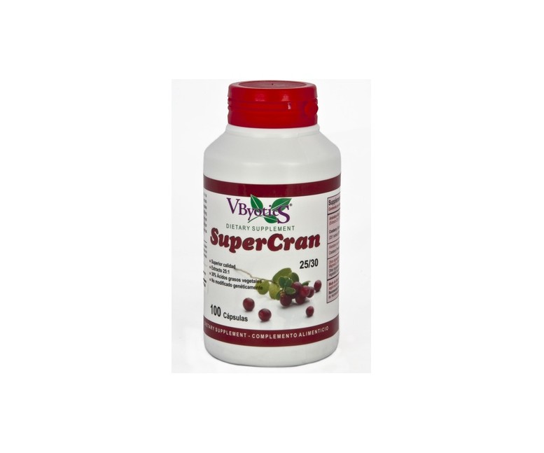 Supercran 100 cápsulas Vbyotics