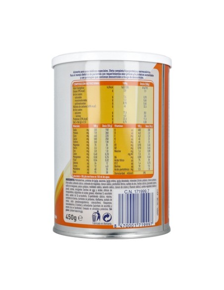 Meritene Extra Vainilla 450 g MERITENE