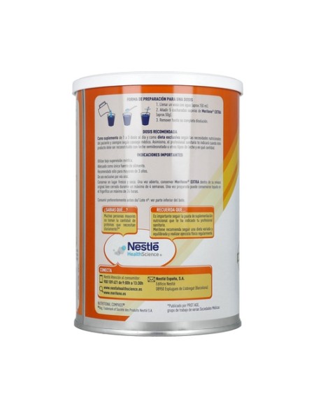 Meritene Extra Vainilla 450 g MERITENE