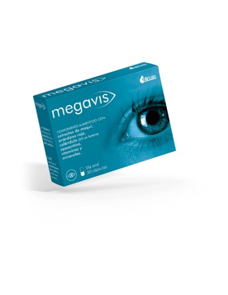 Megavis apoyo ocular 30 cápsulas de 550mg Science & Health SBD
