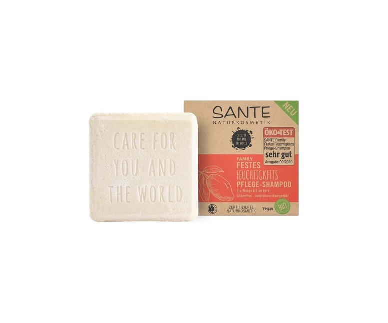 Champú sólido mango y aloe vera bio 60 g (Mango) Sante