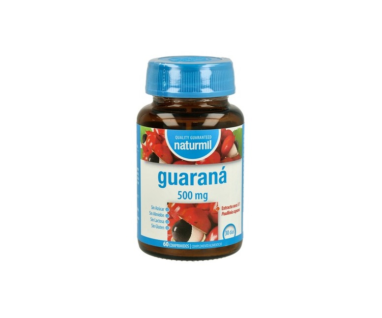 Guaraná 60 comprimidos (500mg) Naturmil