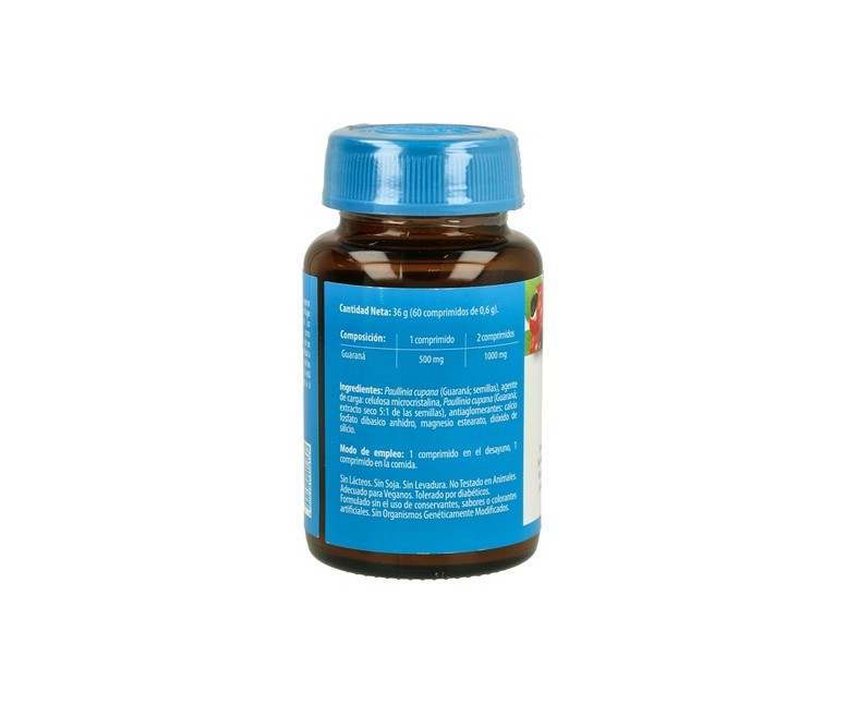 Guaraná 60 comprimidos (500mg) Naturmil