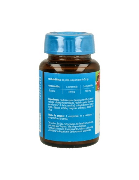 Guaraná 60 comprimidos (500mg) Naturmil