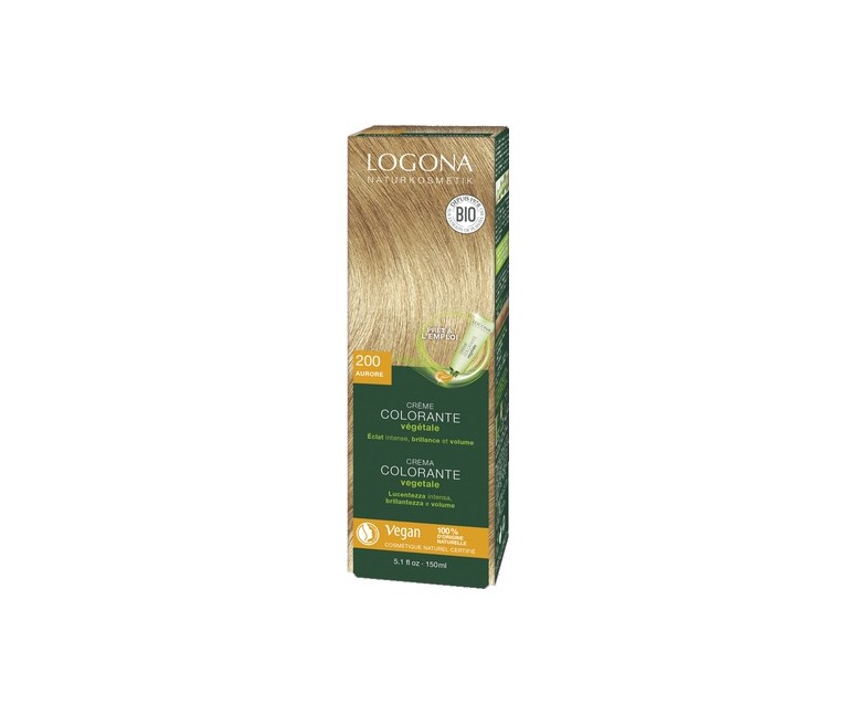 Colorante Vegetal Rubio 200 150 ml Logona