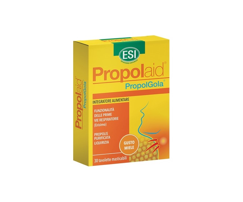 Propolaid propolgola miel 15 comprimidos masticables ESI - TREPAT DIET