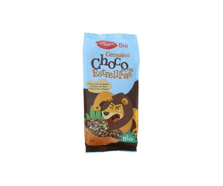 Estrellitas choco 375 g El Granero Integral