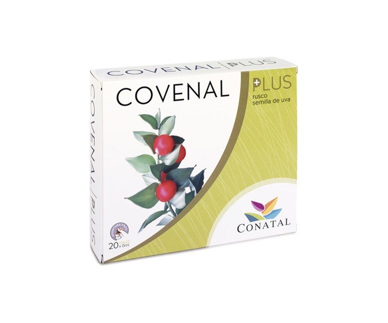 Covenal plus, apoyo ciculatorio 20 ampollas de 15ml Conatal