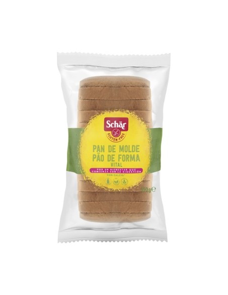 Pan de molde vital sin gluten 350 g Schär