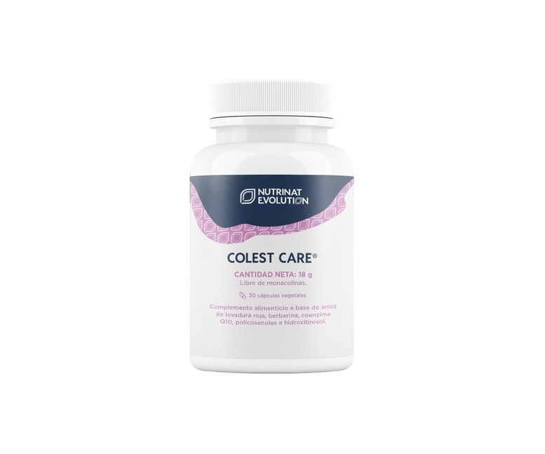 Colest care colesterol 30 cápsulas vegetales Nutrinat Evolution