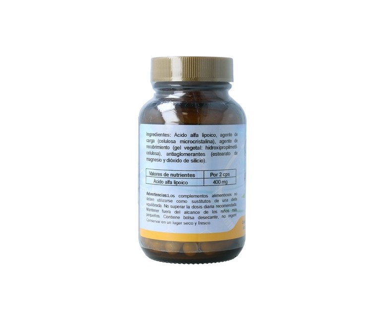 Ácido alfa lipoico 60 cápsulas de 500mg Cfn