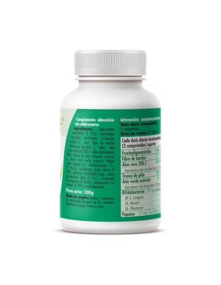 Aloe vera masticable 100 comprimidos de 1g GHF