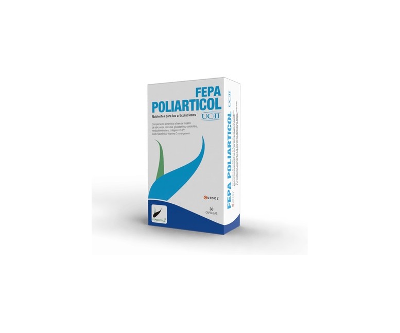 Fepa-poliarticol Uc-Ii 30 cápsulas de 1355mg Fepa