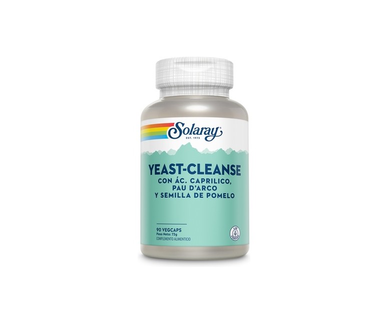 Yeast-Cleanse 90 cápsulas vegetales Solaray