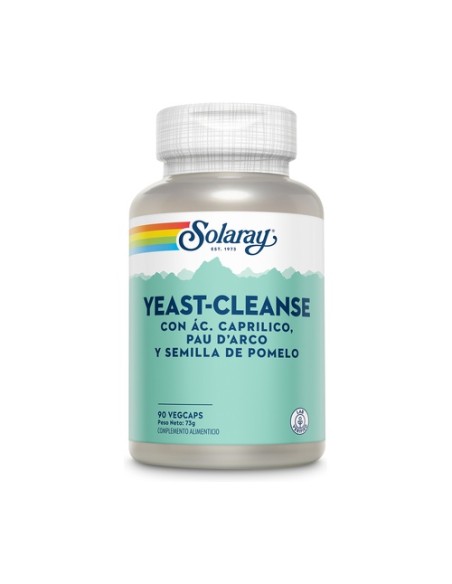 Yeast-Cleanse 90 cápsulas vegetales Solaray