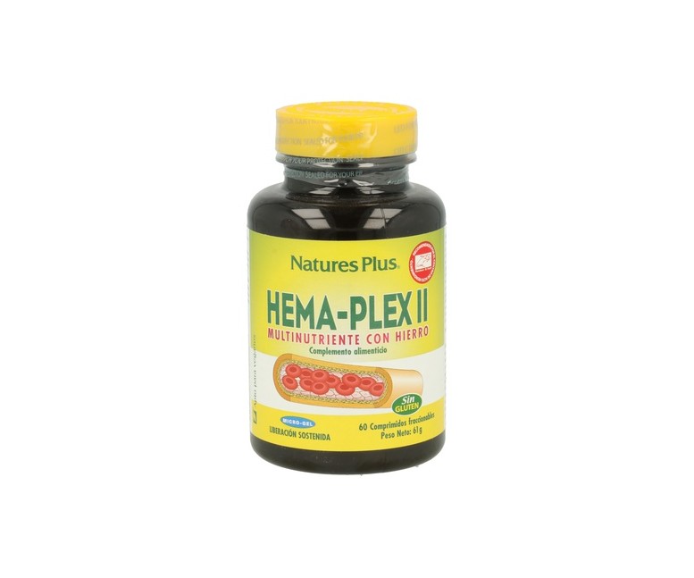 Hema-Plex II 60 comprimidos Natures Plus