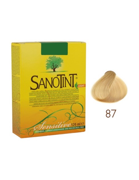 Tinte Sensitive 87 Rubio Dorado 125 ml (Rubio) Sanotint
