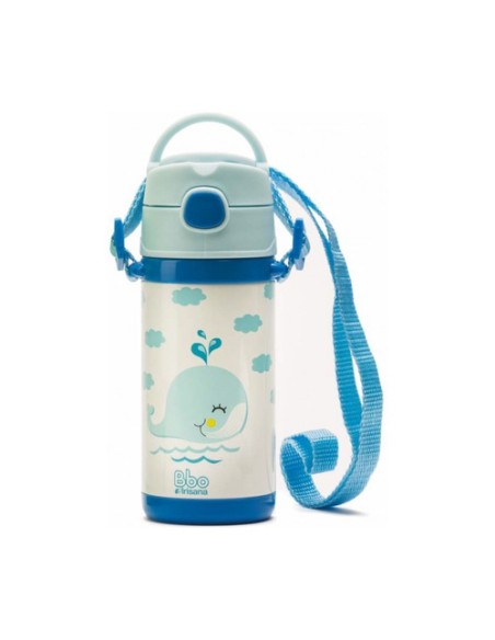 Botella Bbo Termo Infantil Azul 320 ml (Azul) Irisana