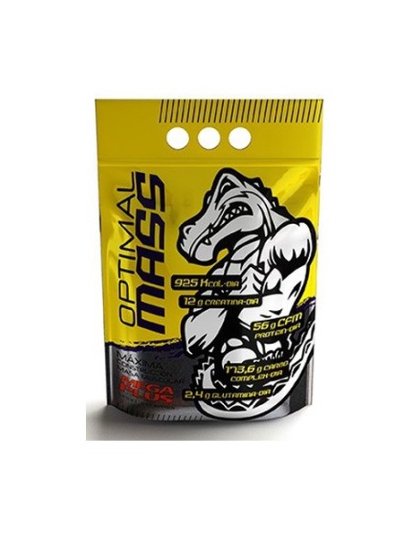 Bolsa Optimal Mass (Sabor Fresa) 3 kg (Fresa) Mega plus