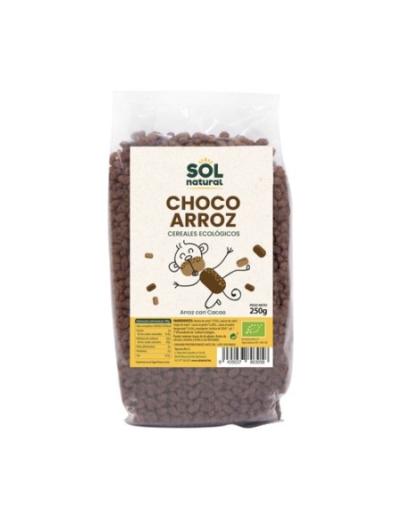Cereales choco arroz Bio 250 g (Chocolate) Sol Natural