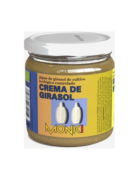 Crema de pipas de girasol monki Bio 330 g Monki