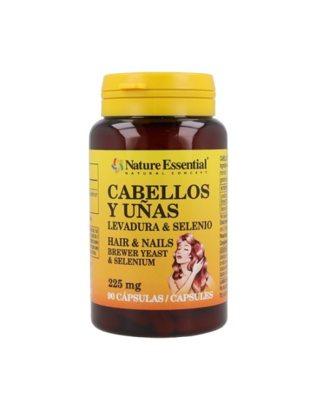 Cabello y Uñas 90 cápsulas de 225 mg Nature essential