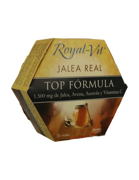 Jalea Real Top Formula Royal-Vit 20 ampollas Dietisa