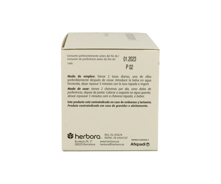 Sedansom 2 20 bolsitas infusoras Herbora