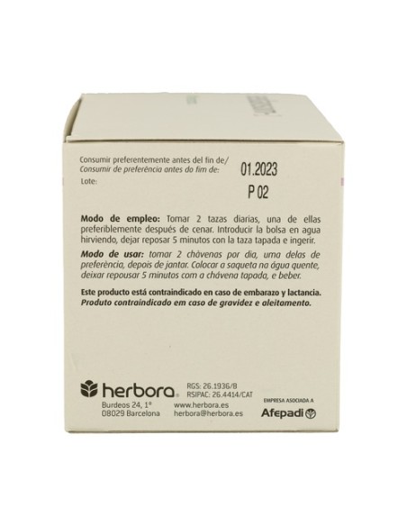 Sedansom 2 20 bolsitas infusoras Herbora